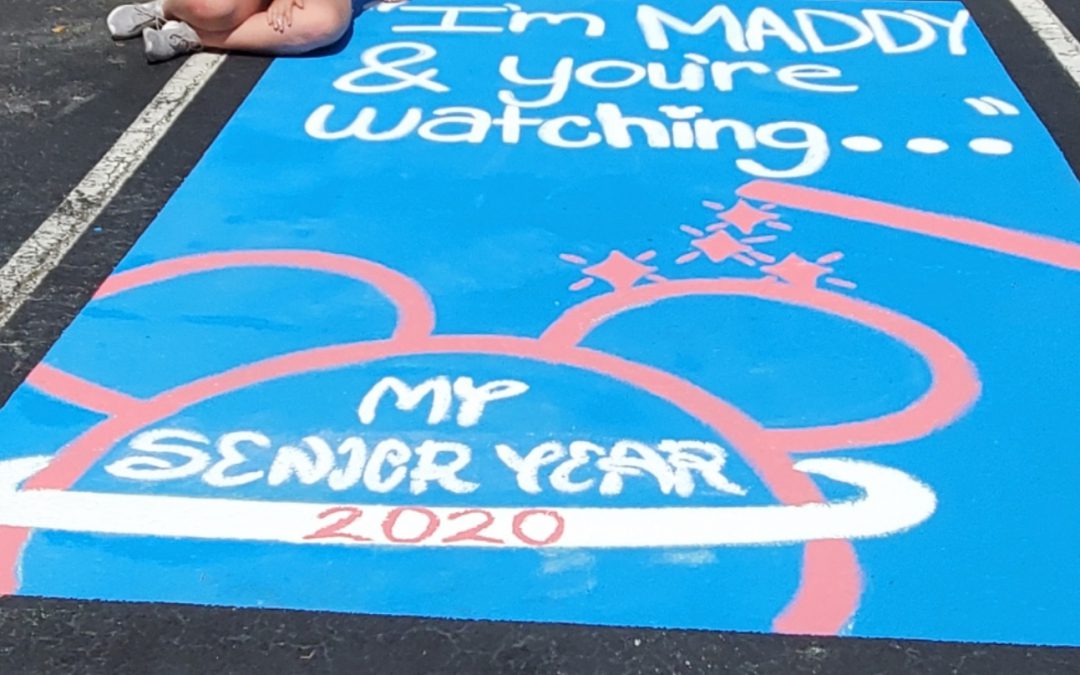 Class of 2021 it is time to paint your parking spot!