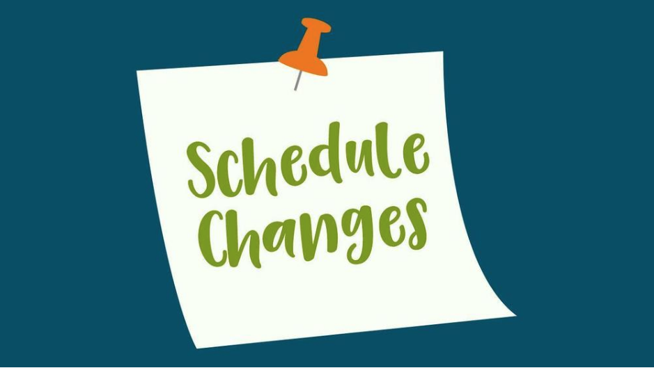 Schedule Change Request Form