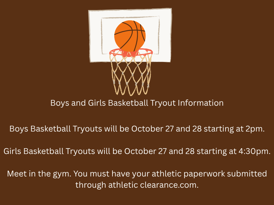 Boys and Girls Basketball Try-outs!