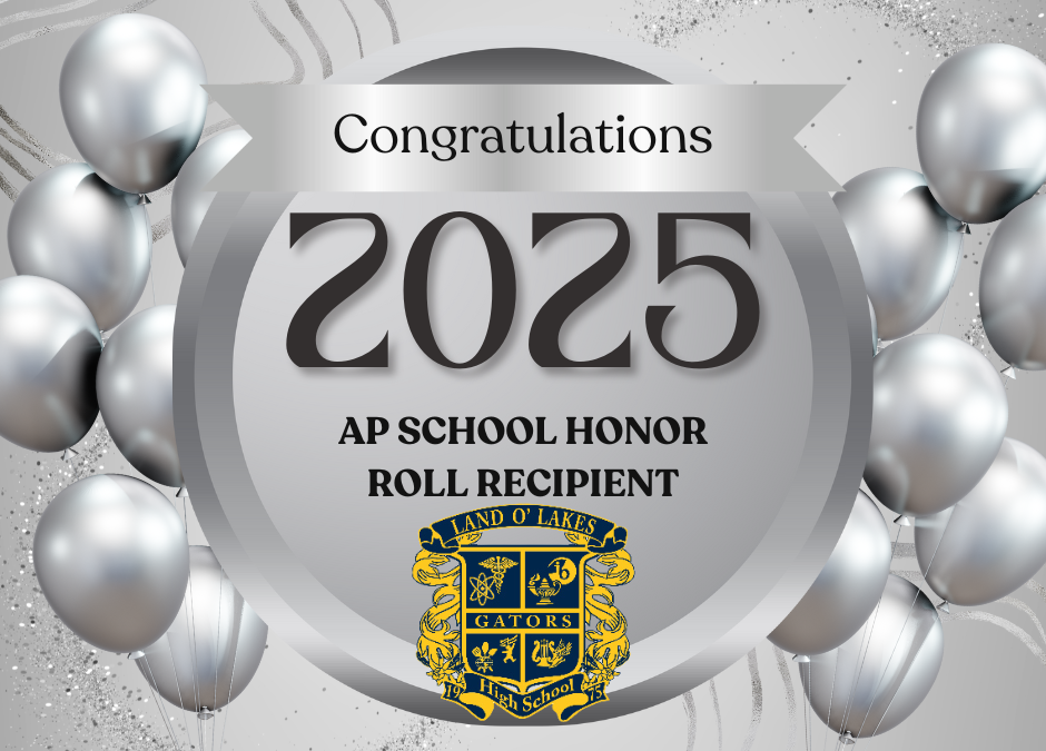 LOLHS has been named a 2025 Silver AP School Honor Roll recipient!