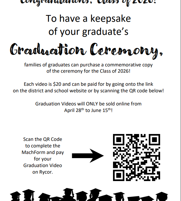 Class of 2026 Graduation Information!