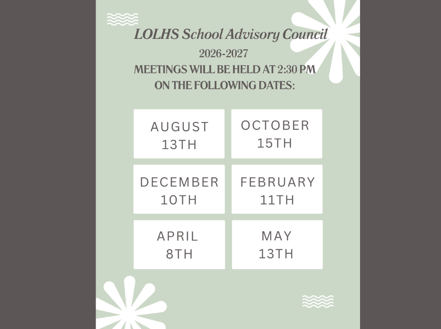 LOLHS School Advisory Council